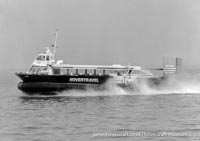 AP1-88 hovercraft during trial flights